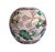 Chinoiserie Vintage Chinoiserie Round Floral Vase For Sale - Image 3 of 11