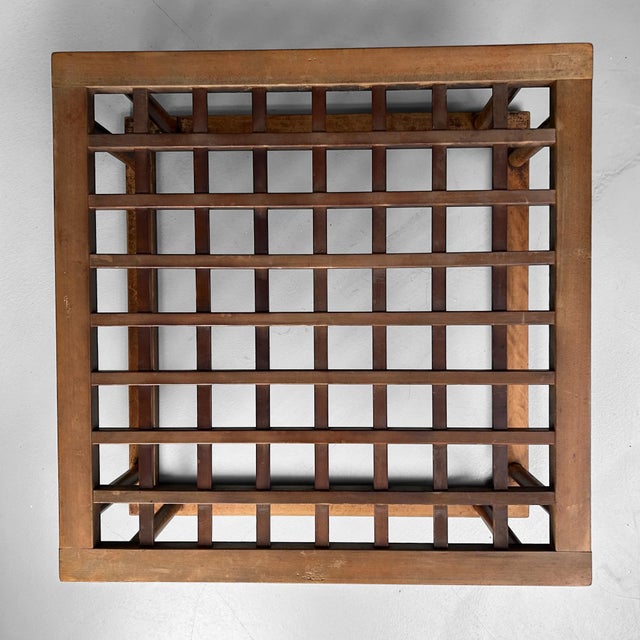 Early Shōwa Traditional Wooden Kotatsu Table, Japan, 1930s For Sale - Image 6 of 15