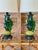 Sculptural Parrot Table Lamps With New Linen Shades - a Pair For Sale In Naples, FL - Image 6 of 12