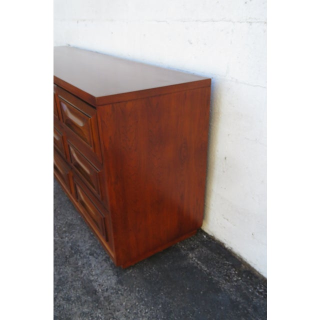 Mid Century Modern Low Long Dresser Bathroom Vanity 6290 For Sale - Image 12 of 16