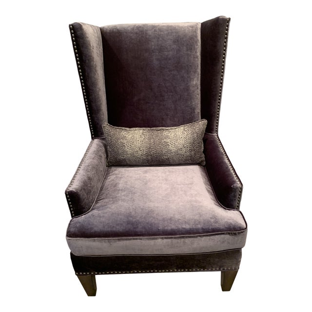 Raymour & Flanigan Duchess Tufted Accent Chair Chairish