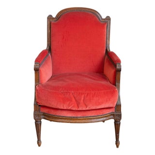 French 18th Century Louis XVI Bergere For Sale