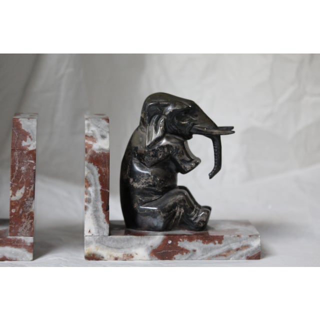 Elephant Bookends, 1930s, Set of 2 For Sale - Image 13 of 18
