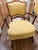 Early 20th Century Mahogany Office Armchair With Patterned Upholstery For Sale - Image 4 of 11