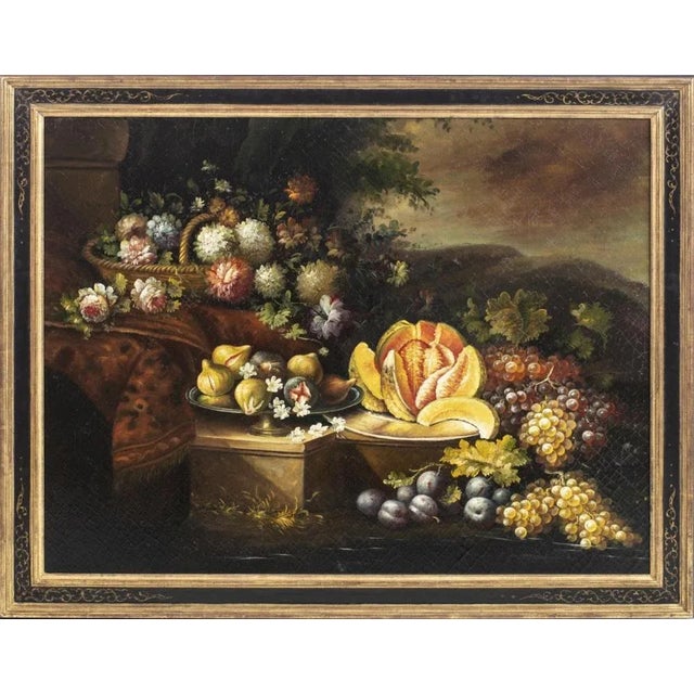 Italian School Artist, Still Life, 18th Century, Oil on Canvas, Framed For Sale - Image 5 of 6
