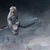 The artwork presents a surreal landscape where a lynx stands majestically atop a vintage car, surrounded by an array of...
