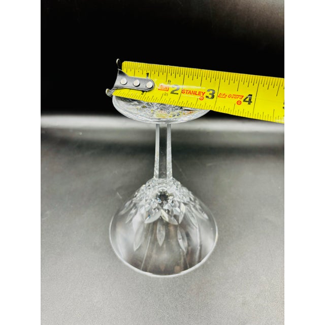 Late 20th Century Waterford Crystal Lismore Martini Glass For Sale - Image 12 of 12