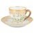 1960s Flora Danica Demitasse Cup with Saucer in Porcelain from Royal Copenhagen, 1960s, Set of 2 For Sale - Image 5 of 5