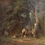 Paul Heimen, Rest in the Woods, Forest Landscape, Farmers, Campfire, Oil Painting on Canvas For Sale - Image 13 of 13