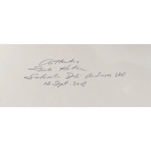1980s 1980s Share Dali Neuf Paysages Paysage Avec ...Hand Sig Etching Dali Archives Certified Art For Sale - Image 5 of 5