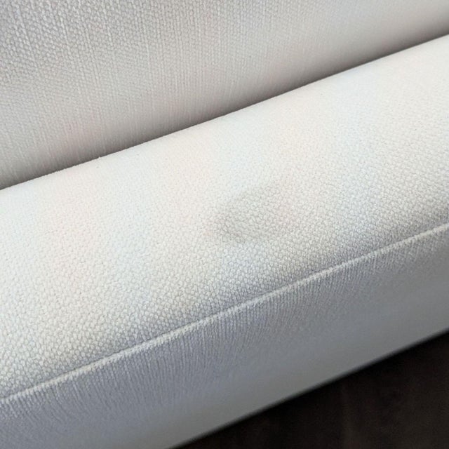 Restoration Hardware Maxwell White Sectional Sofa - Modern L-Shaped Couch For Sale - Image 14 of 15