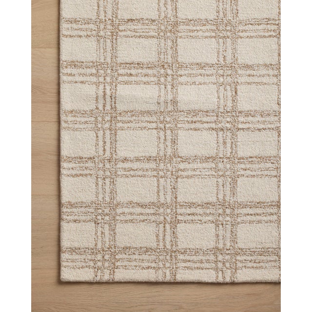 2020s Chris Loves Julia x Loloi Polly Cream / Sand 2'-0" x 5'-0" Accent Rug For Sale - Image 5 of 7