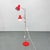Vintage floor lamp with two arms that can be adjusted both in height and rotated around. It can be up to 165 cm high. The...