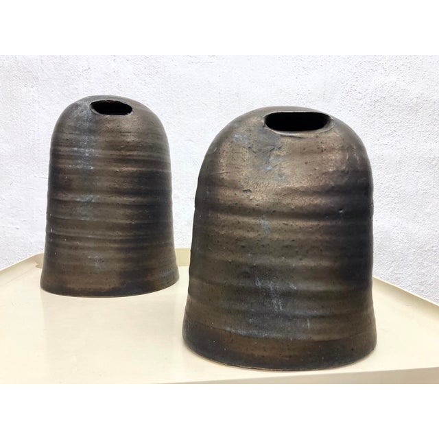 Studio Ceramic Sculptures by Jaan Mobach, 1960s-1970s, Set of 2 For Sale - Image 10 of 16