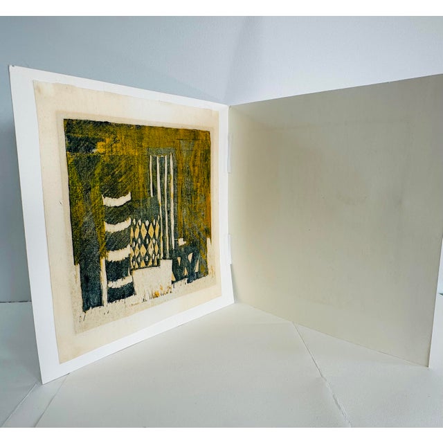 Vintage 1970 Candles Wood Block Art For Sale In Boston - Image 6 of 6