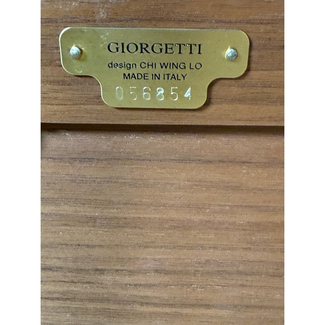 Brown Giorgetti Oli Modern Bedside Tables by Chi Wing Lo- A Pair For Sale - Image 8 of 8