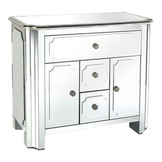 Hudson Mirrored Nightstand/Dresser For Sale
