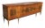 Mid-Century Modern French Sideboard in Burlwood, 1960s For Sale