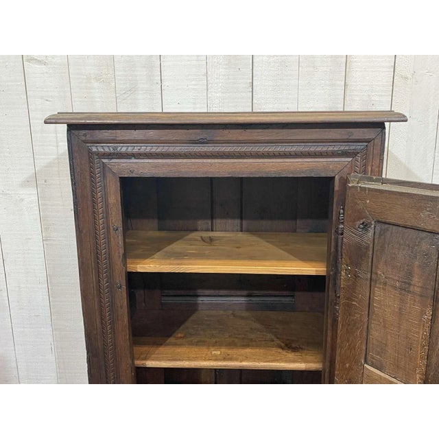 Antique Rustic Oak Cabinet, 1800s For Sale - Image 13 of 18