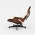 1964 Authentic Herman Miller Eames Lounge Chair & Ottoman in Brazilian Rosewood & White Leather For Sale - Image 9 of 12