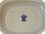 Antique Allertons LTD Blue Willow 8" Oval Vegetable Bowl Made in Staffordshire England C. 1929-1942 For Sale - Image 4 of 4