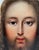 Oil on copper depicting the Holy Face of Christ against an ivory background, late 18th/early 19th century, later frame....