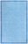 Doris Leslie Blau Indian Dhurrie Mid-Century Light Blue Flatweave Cotton Rug For Sale