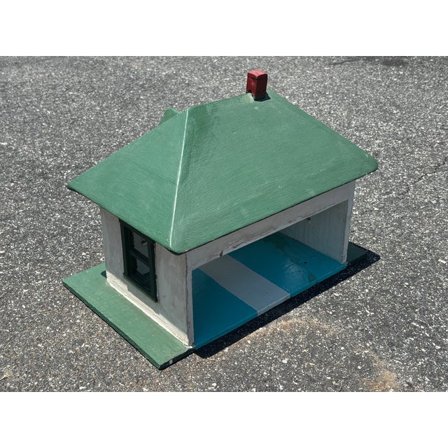Antique White A Model Irish Cottage - Early 20th Century House Model / Toy / Display For Sale - Image 8 of 14