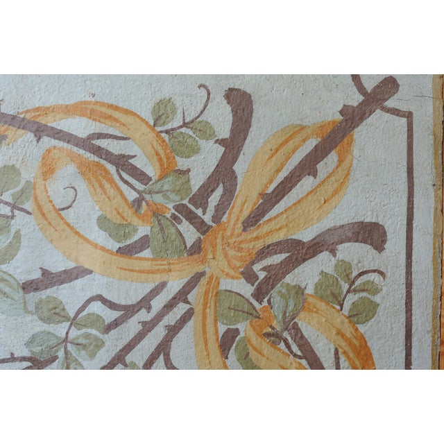 1950s Fresco, 1950s, Painting on Canvas For Sale - Image 5 of 6