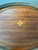 1800s Meriden Britannia Co. Mahogany Butler's Tray With Inlay For Sale - Image 11 of 12