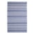 Dash & Albert by Annie Selke Rugby Stripe Denim Indoor/Outdoor Rug, 7' 6" x 9' 6" For Sale
