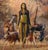 The Goddess Animalia by Dave Seeley | Oil on print Woman with animals in a natural setting For Sale