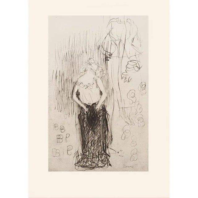 1959 Pierre Bonnard "Toilette", Art Nouveau First Edition Lithograph For Sale In Dallas - Image 6 of 8