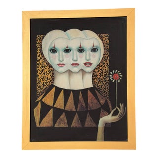 Huge Trinity of Vision and Grace Margaret Keane Print For Sale
