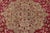 Large Antique Agra Carpet With Floral Design in Tones of Red and Taupe For Sale - Image 4 of 17