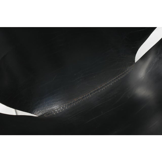 Metal First Edition Leather F444 Cantilever Lounge Chair by Pierre Paulin for Artifort, 1960s For Sale - Image 7 of 18