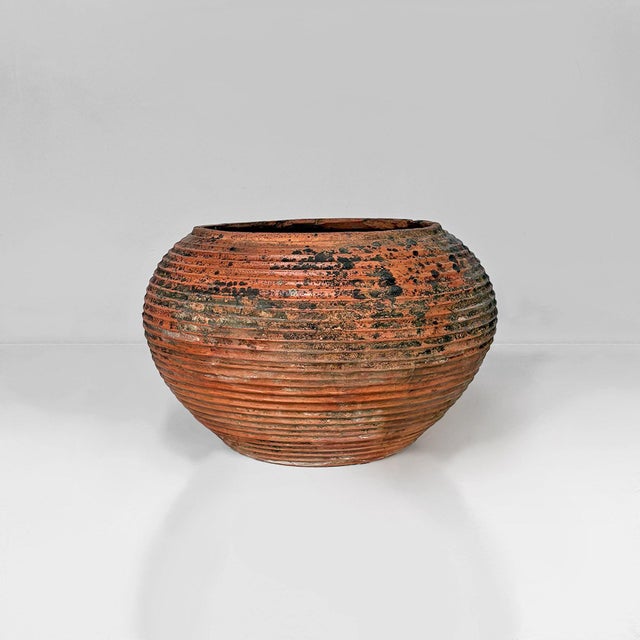 Italian Rustic Terracotta Vases, 1930s, Set of 2 For Sale - Image 6 of 17