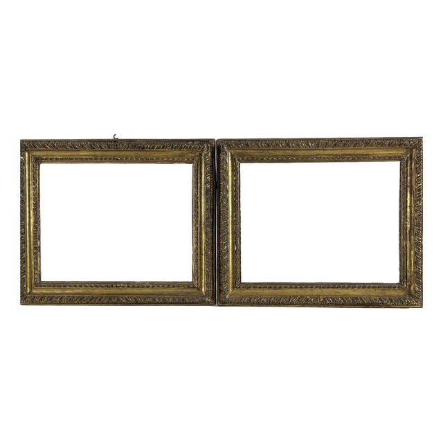 Roman Gilded Frames, 1700s, Set of 2 For Sale