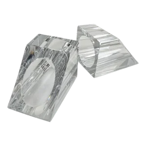 Ralph Lauren Crystal Bookends - A Pair