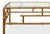 Ornamental & Decorative Materials Faux Bamboo Metal Coffee Table by Sarreid LTD For Sale - Image 7 of 11