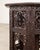 Anglo-Indian Kashmiri Style Carved Wood Octagonal Side Table For Sale - Image 12 of 18