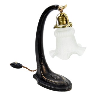 Antique Art Nouveau Table Lamp, 1890s For Sale