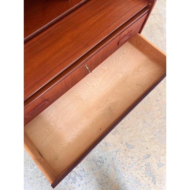 Secretary Teak from Handbjerg Møbelfabrik For Sale - Image 10 of 11