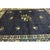 1920s 1920s Blue Navy Vase Floral Antique Chinese Peking Carpet Knotted Wool Deco Rug For Sale - Image 5 of 10