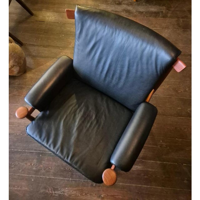 Vintage Scandinavian Bwana Lounge Chair by Finn Juhl for France & Søn, 1960s For Sale - Image 4 of 15