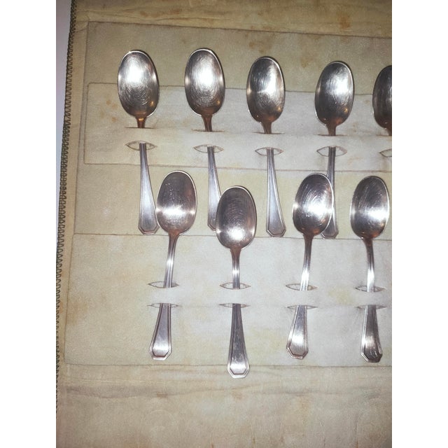 Vintage Teaspoons in Silver, 1960s, Set of 12 For Sale - Image 10 of 11