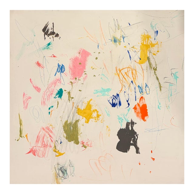 Sarah Trundle, Contemporary Abstract Painting, "Beautiful Distractions" For Sale