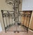 Vintage Black Wrought Iron Corner Etagere Plant Stand Indoor Outdoor For Sale In Raleigh - Image 6 of 7