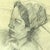 Mid 20th Century Vintage Pencil Sketch of Woman in Hat For Sale - Image 9 of 13
