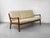 Mid-Century Modern 3-Seater Senator Sofa in Leather and Teak by Ole Wanscher for Cado, 1977 For Sale - Image 3 of 18